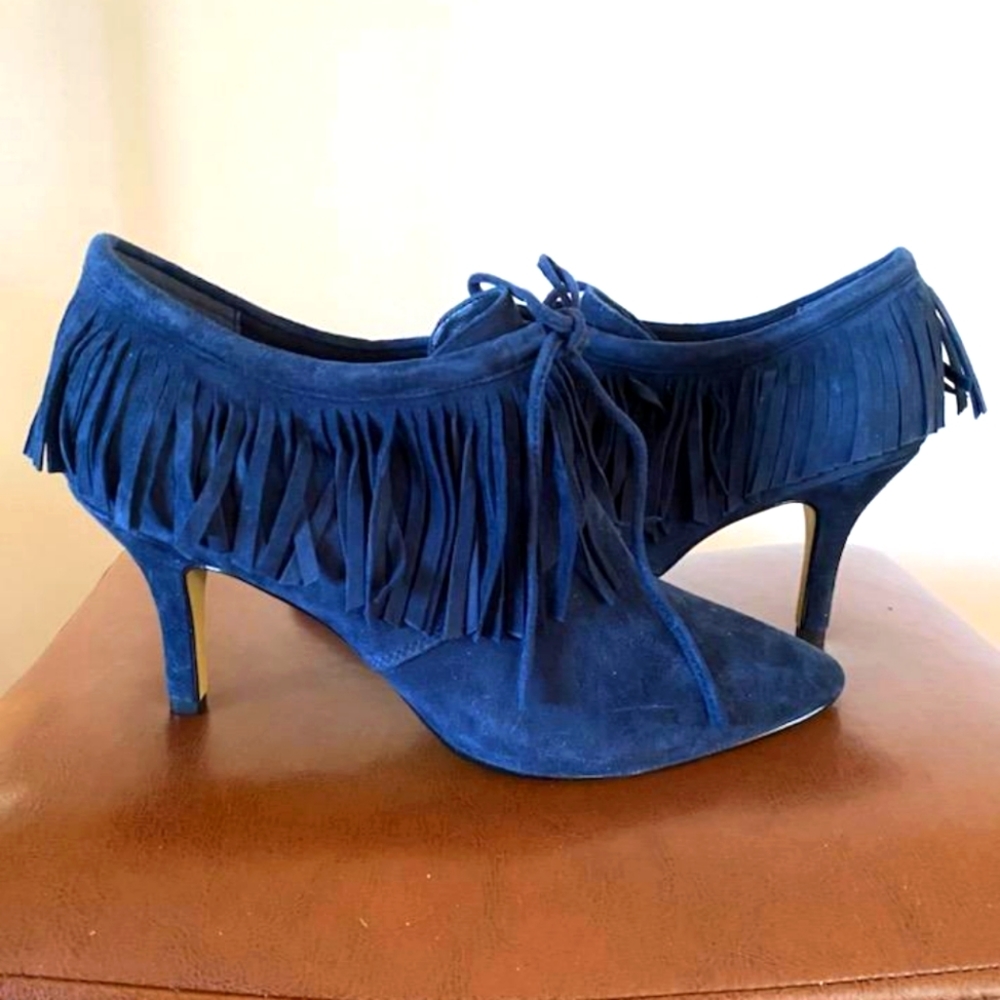 Bella Vita, blue, 3 1/2” heel, size 10 wide